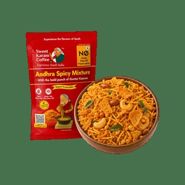 Sweet Karam Coffee Andhra Spicy Mixture Namkeen