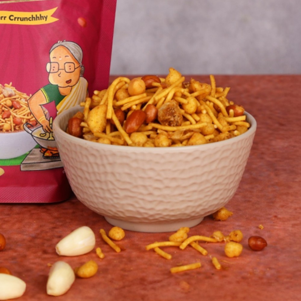 Sweet Karam Coffee Garlic Mixture Namkeen Snacks