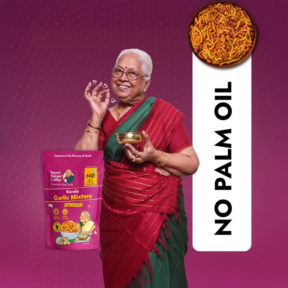Sweet Karam Coffee Garlic Mixture Namkeen Snacks
