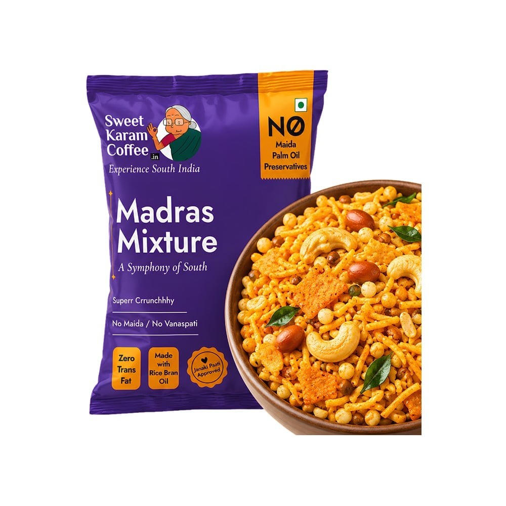Sweet Karam Coffee Madras Mixture Namkeen Snacks