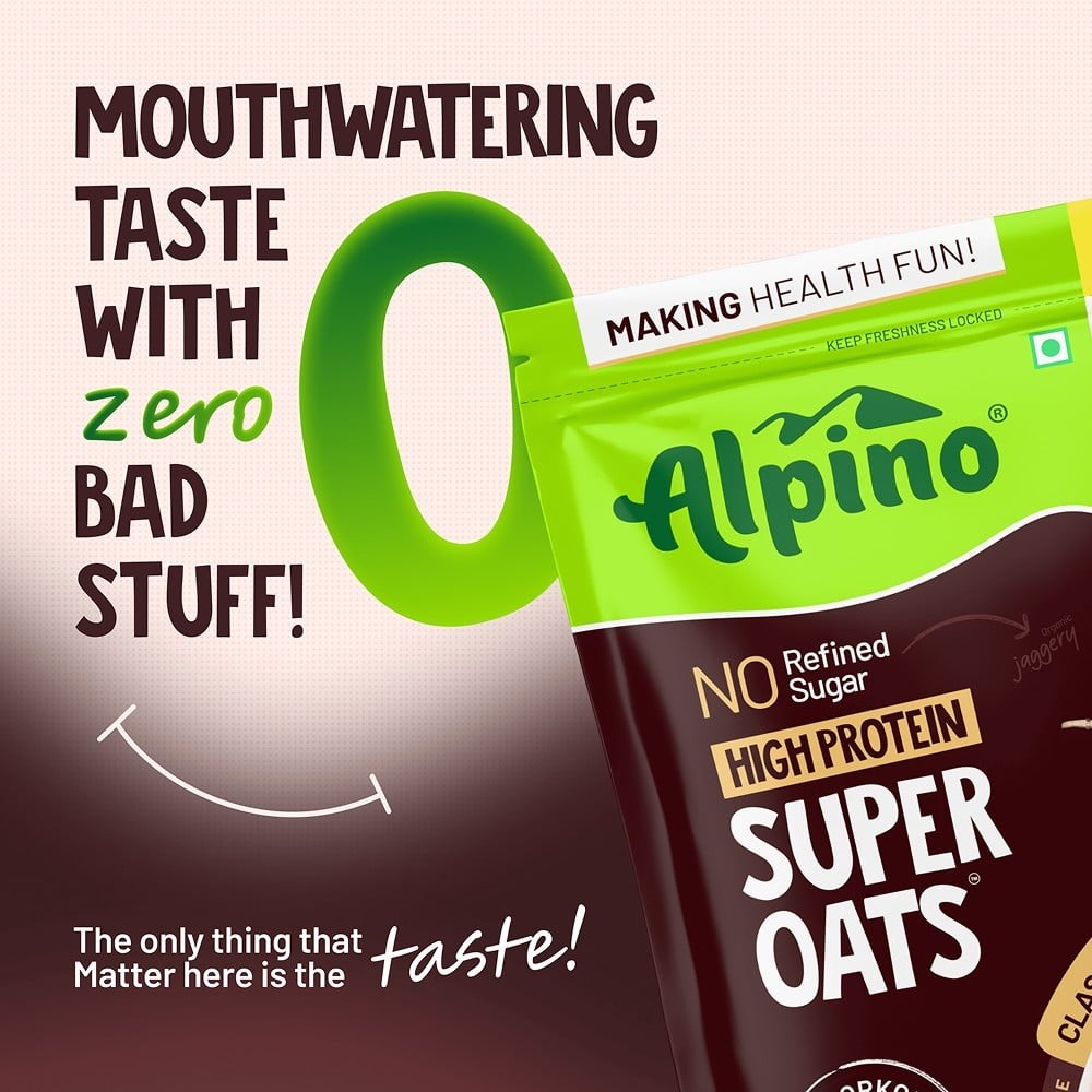 Alpino High Protein Classic Coffee Super Oats