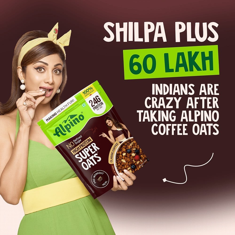 Alpino High Protein Classic Coffee Super Oats