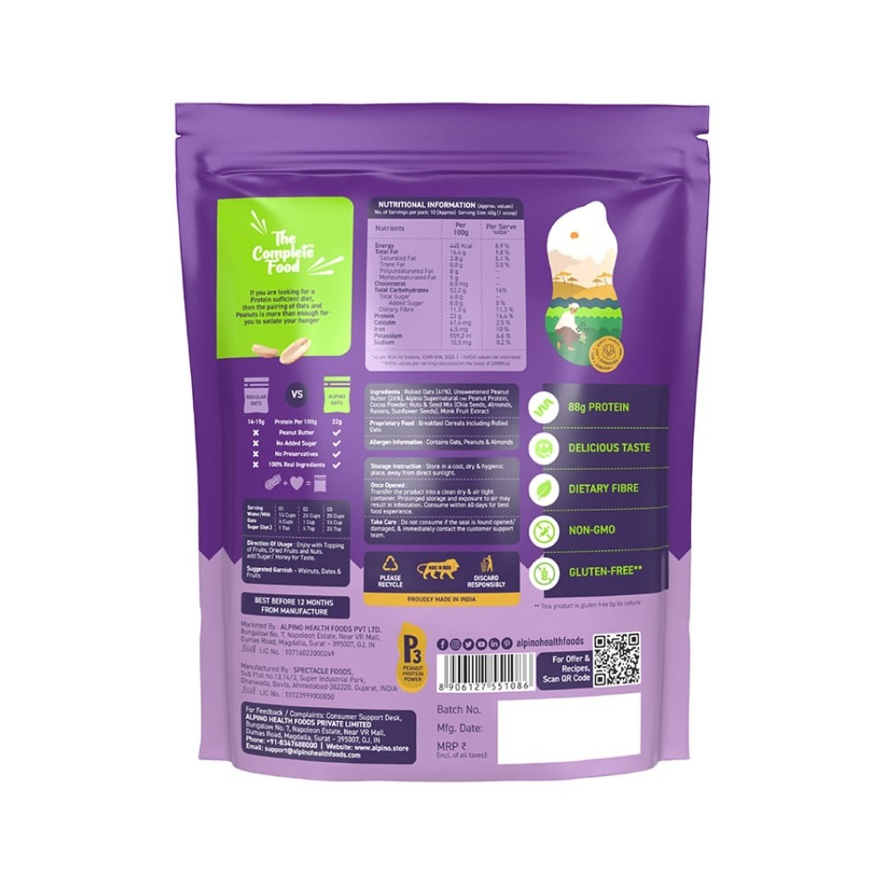 Alpino High Protein Oats Chocolate