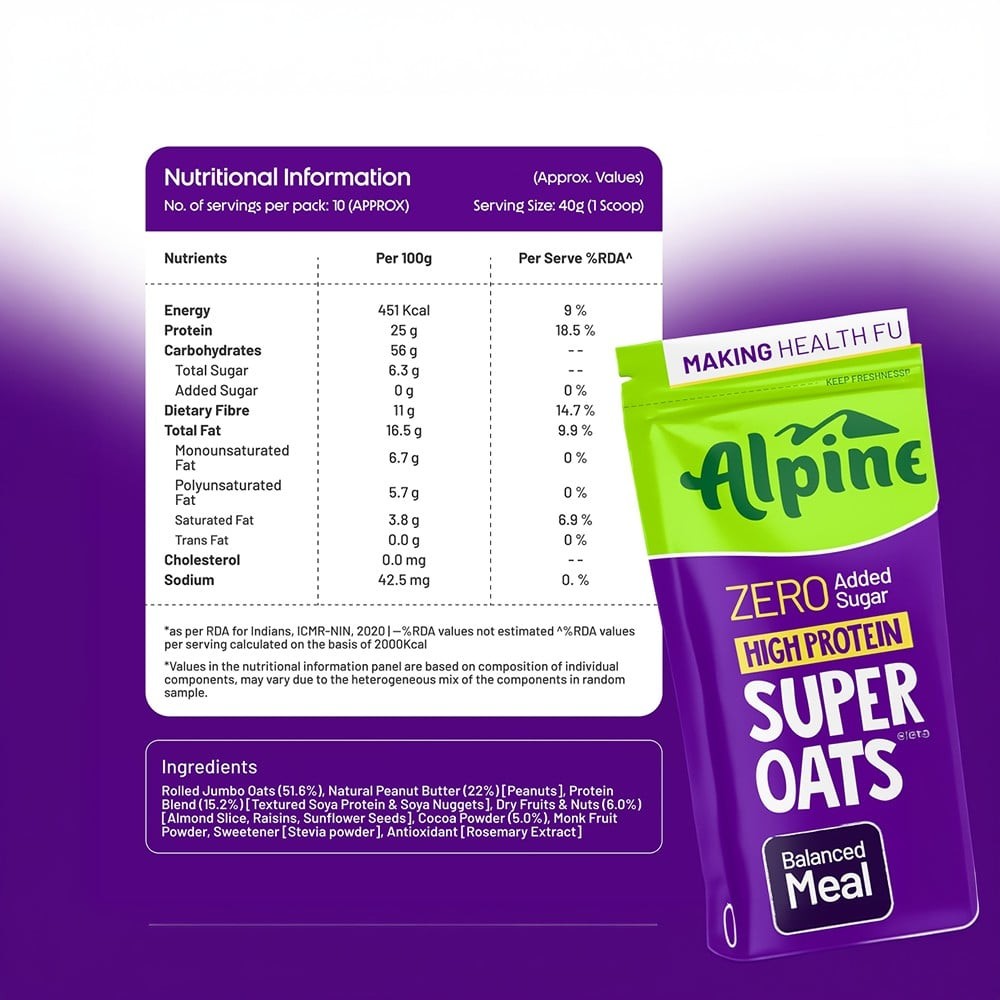 Alpino High Protein Oats Chocolate