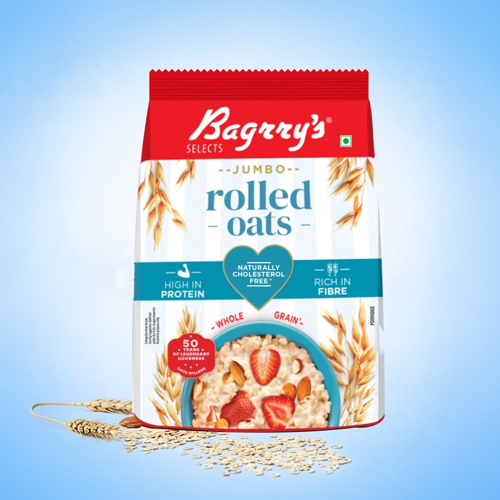 Bagrry's 100% Jumbo Rolled Oats