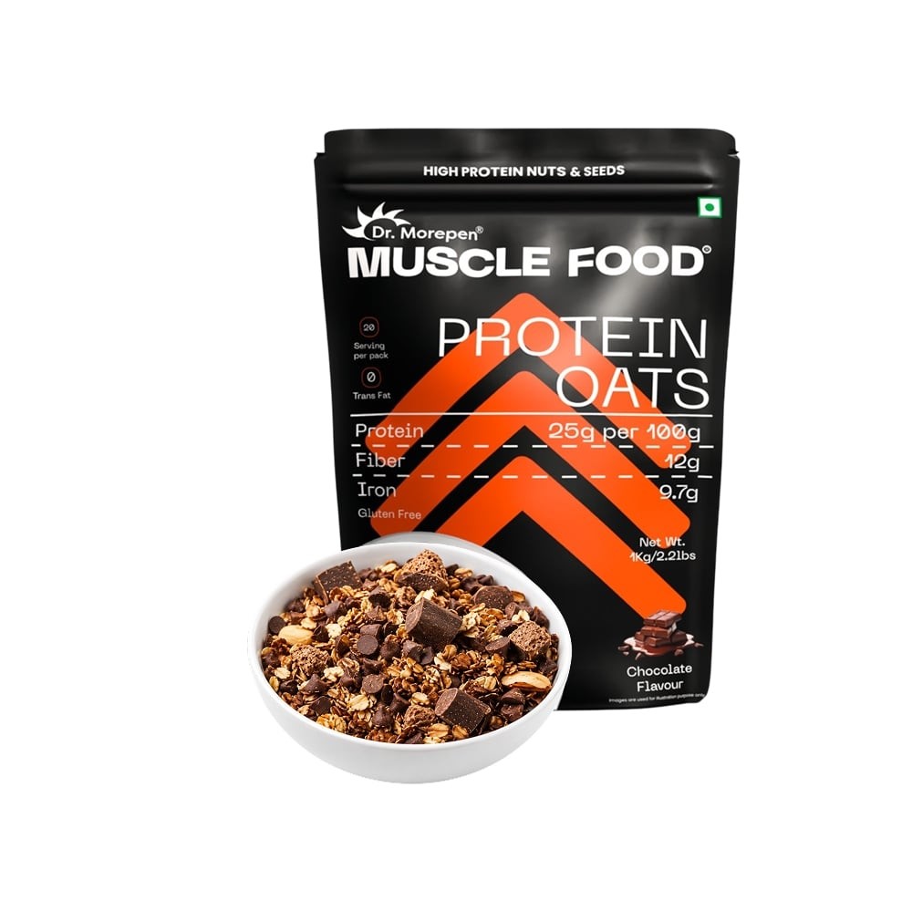 Dr. Morepen Chocolate Protein Oats