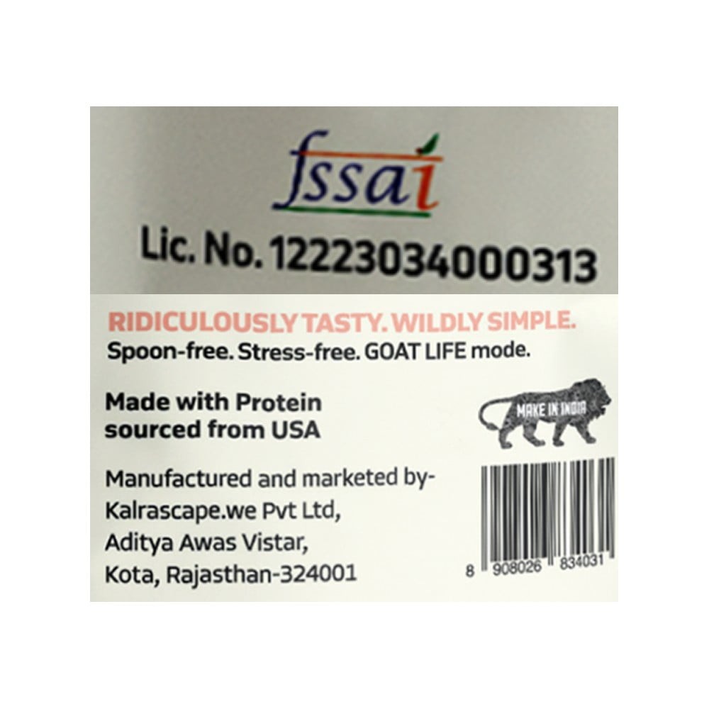 GOAT Life High Protein Overnight Instant Oats Almond Kulfi