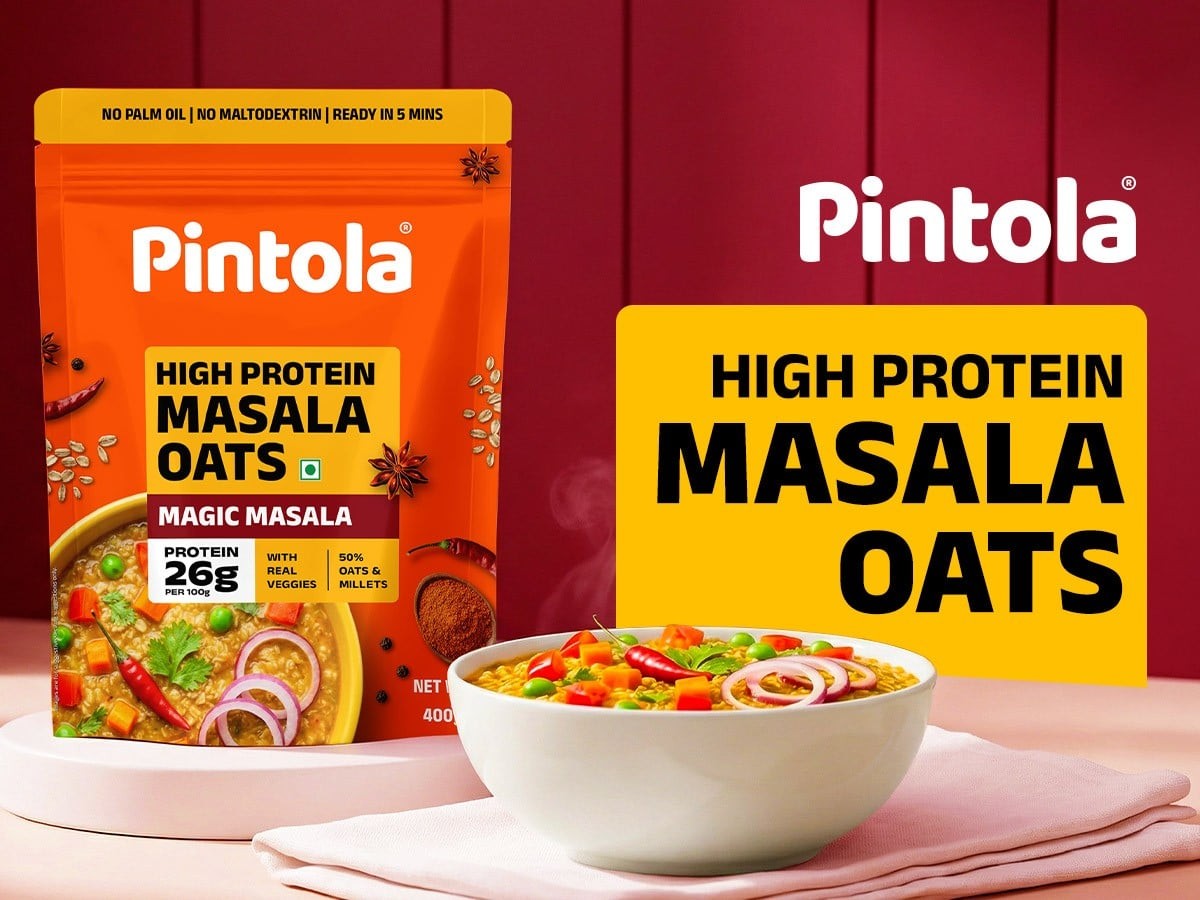 Pintola High Protein Magic Masala Oats