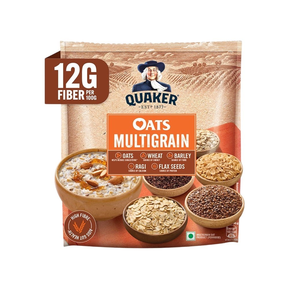 Quaker Multigrain Rolled Oats Breakfast Cereal