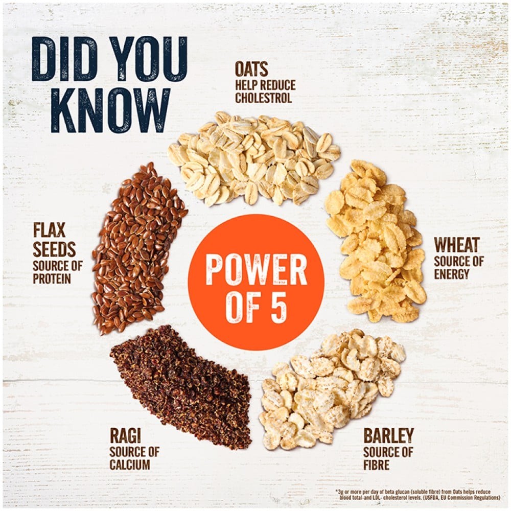 Quaker Multigrain Rolled Oats Breakfast Cereal