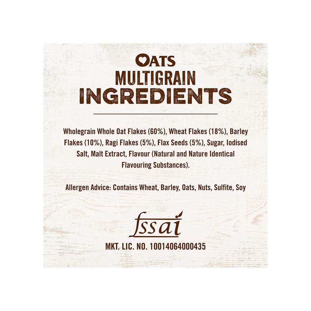 Quaker Multigrain Rolled Oats Breakfast Cereal