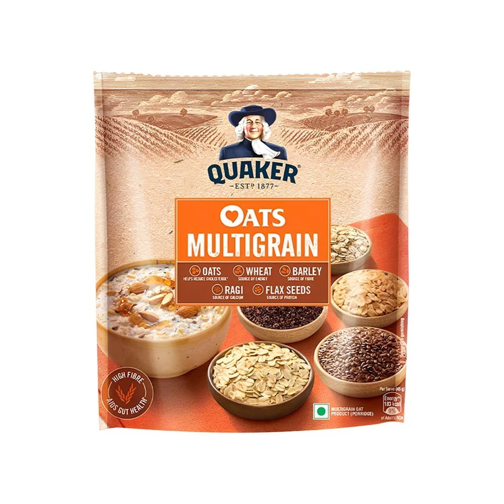 Quaker Multigrain Rolled Oats Breakfast Cereal