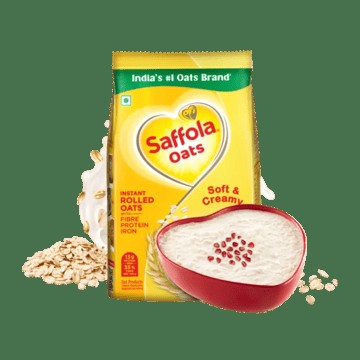 Saffola Oats Soft & Creamy Instant Rolled Oats