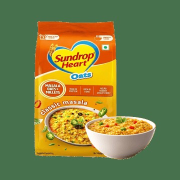 Sundrop Heart Masala Oats with Millets