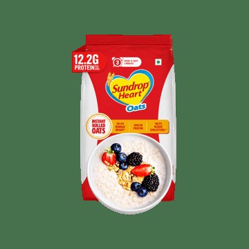 Sundrop Heart Plain Rolled Oats