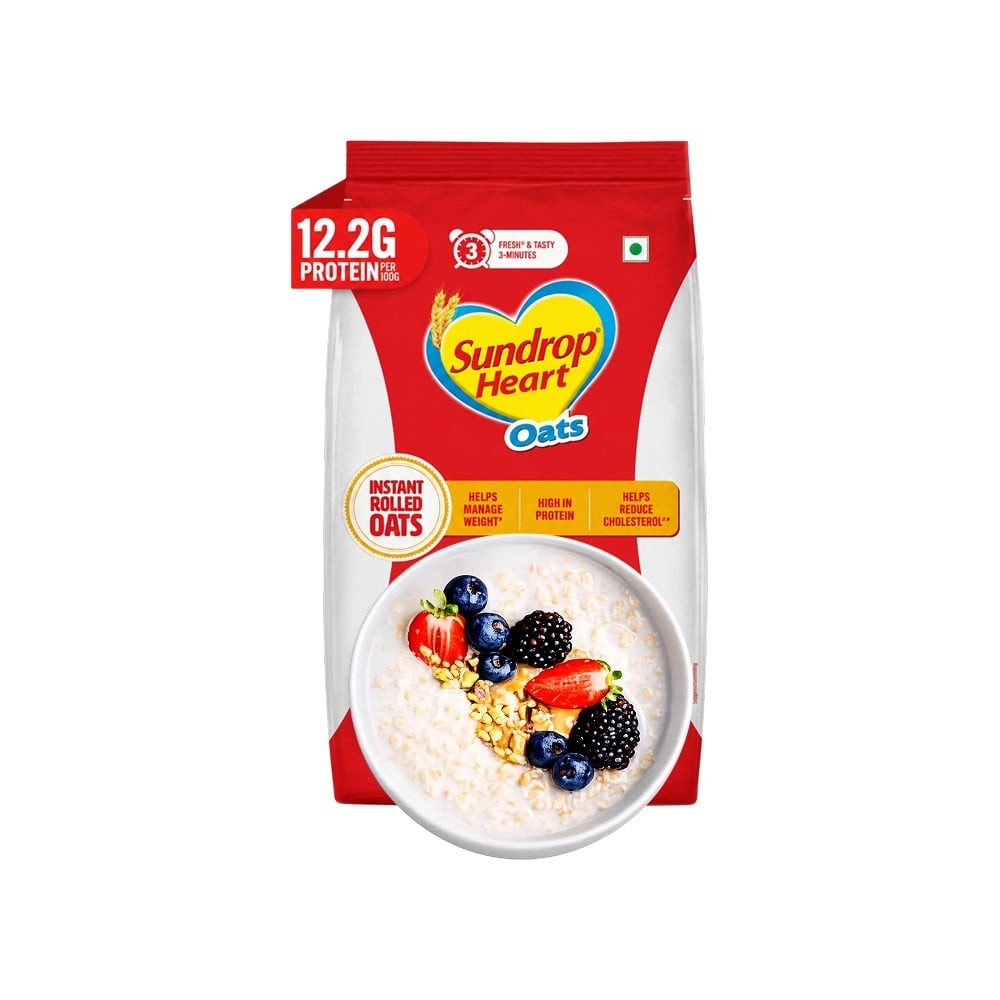 Sundrop Heart Plain Rolled Oats