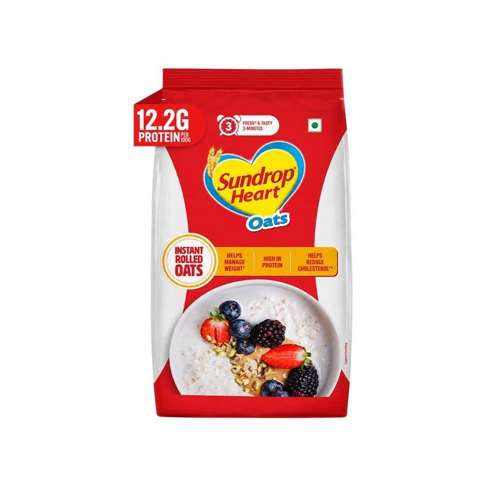 Sundrop Heart Plain Rolled Oats