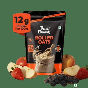 True Elements Wholegrain Rolled Oats