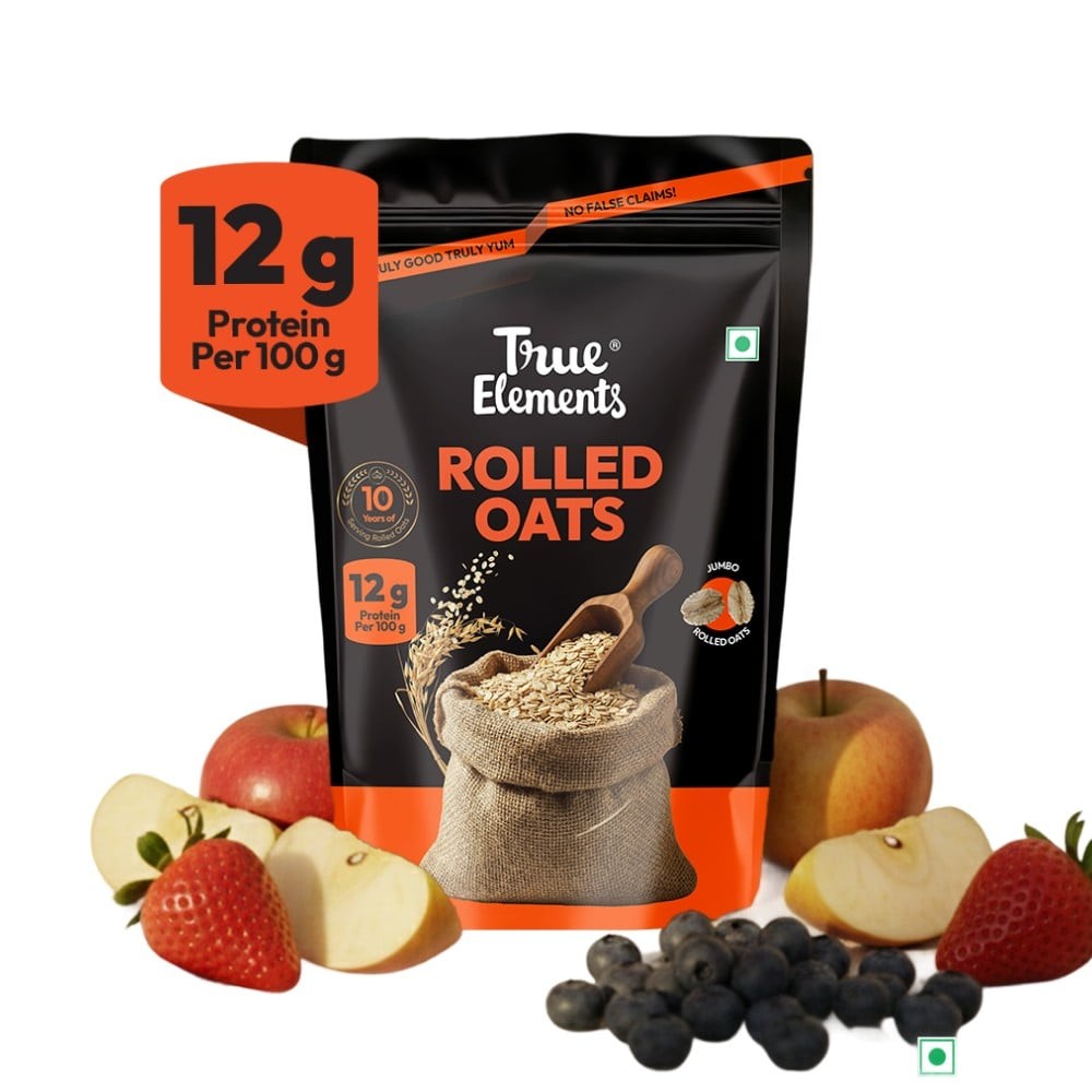 True Elements Wholegrain Rolled Oats