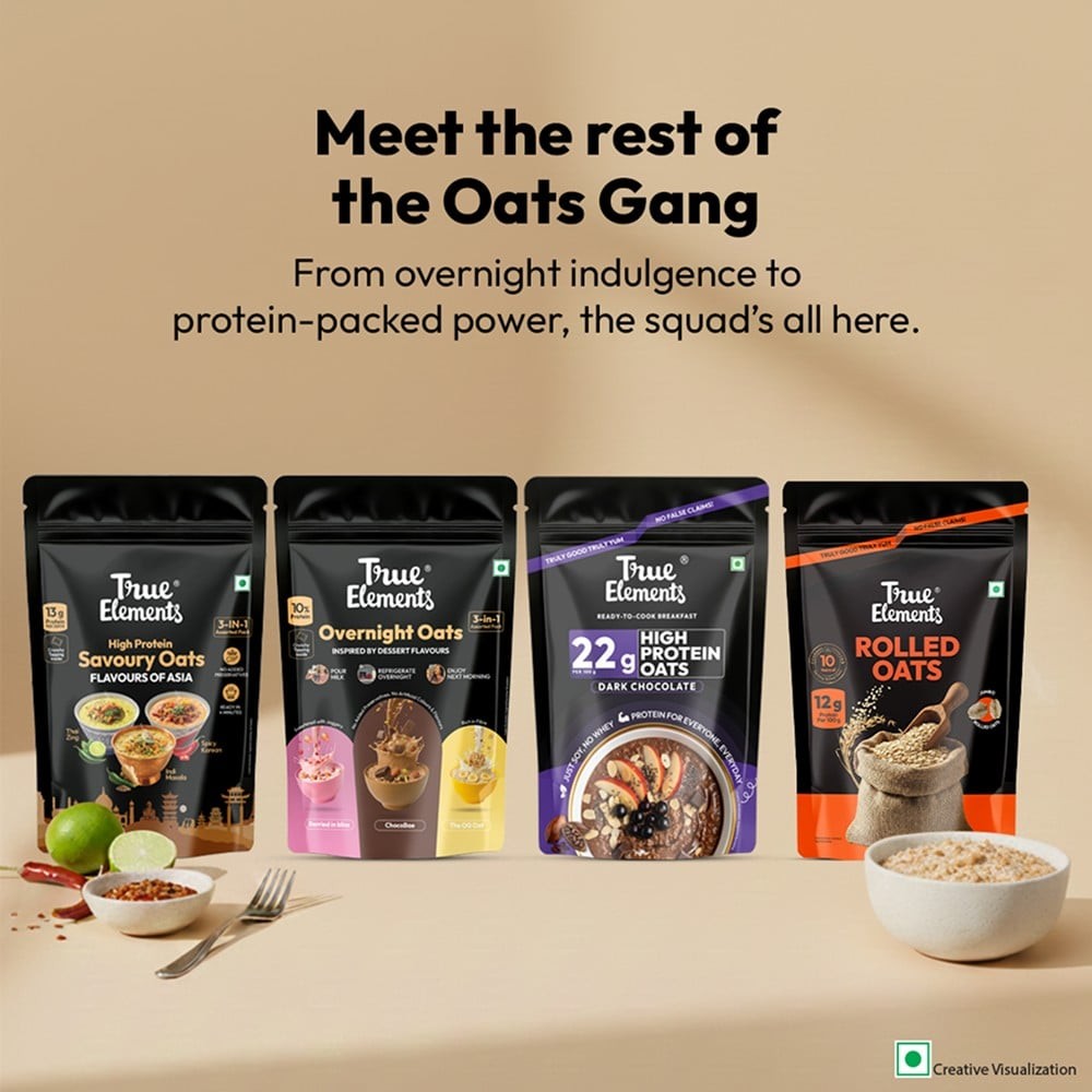 True Elements Wholegrain Rolled Oats