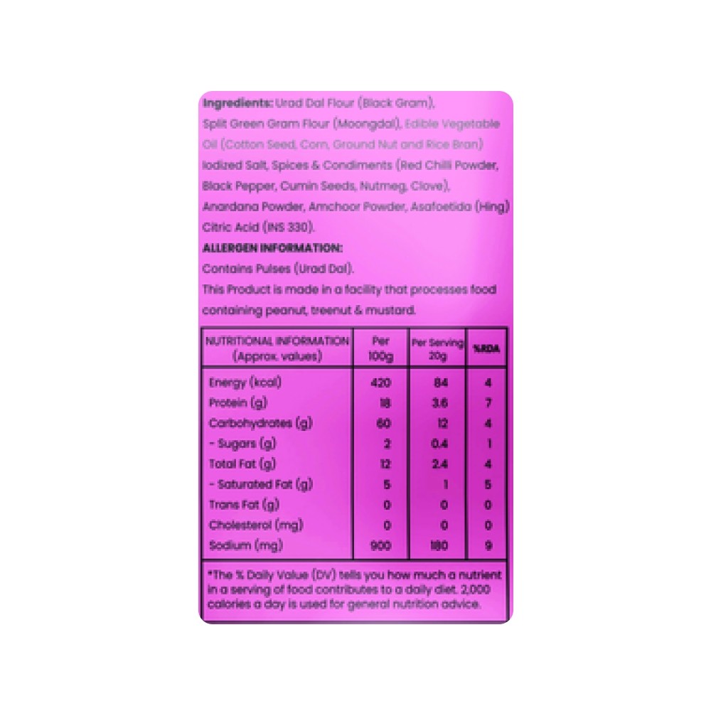 Gulab Sweets Disco Papad