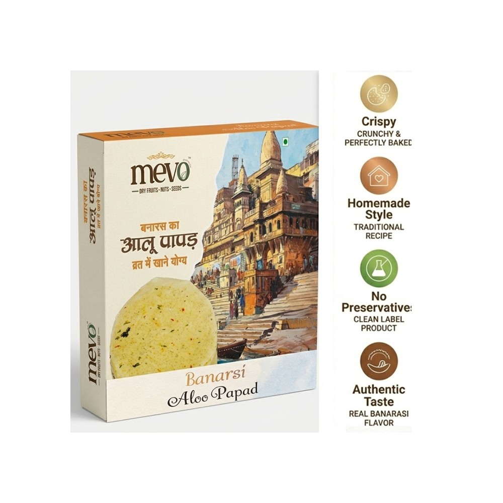 Mevo Banarasi Handmade Aloo Papad
