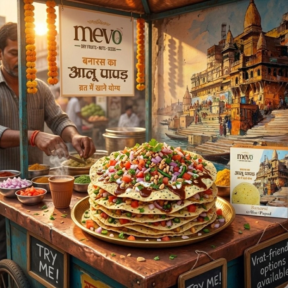 Mevo Banarasi Handmade Aloo Papad