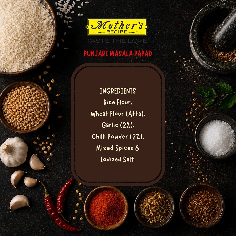 Mother's Recipe Punjabi Masala Papad