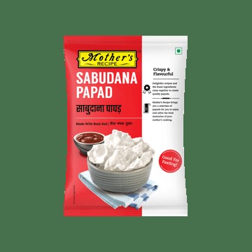 Mother's Recipe Sabudana Papad