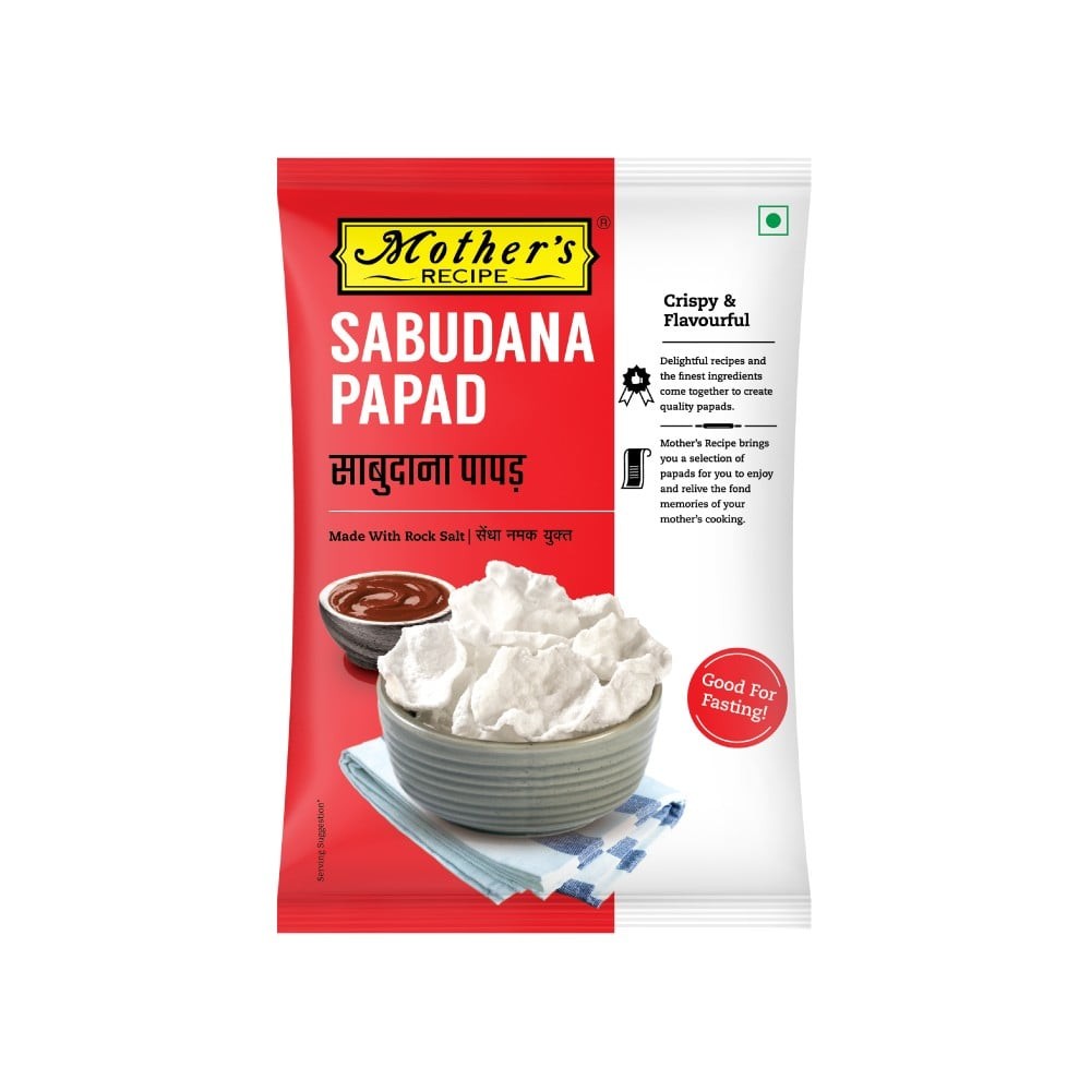 Mother's Recipe Sabudana Papad