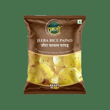 Ramji Jeera Rice Papad