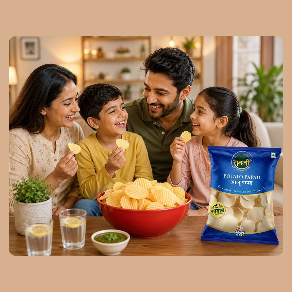 Ramji Mini Potato Papad