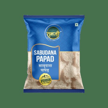 Ramji Sago/ Sabudana Papad
