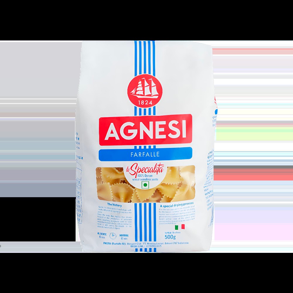 Agnesi Farfalle Wheat Semolina Pasta