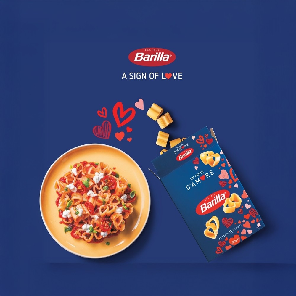 Barilla Love Heart-Shaped Pasta