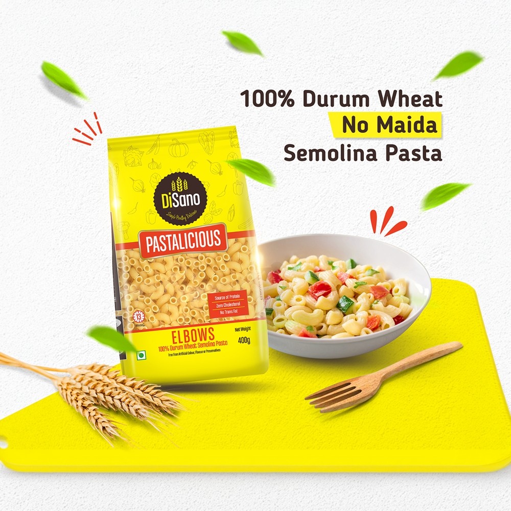 Disano Durum Wheat Elbow Pasta
