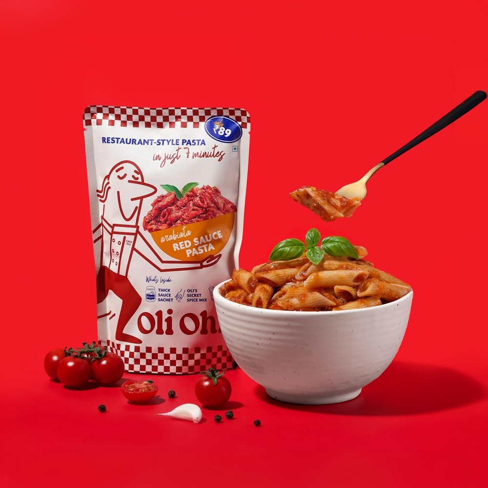 Oli Ohh Arrabbiata Red Sauce Instant Pasta