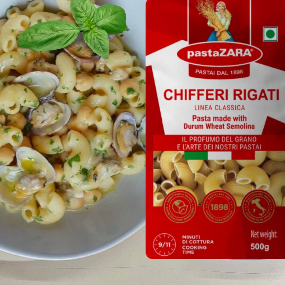 pastaZara Authentic Italian Chifferi Rigati Pasta