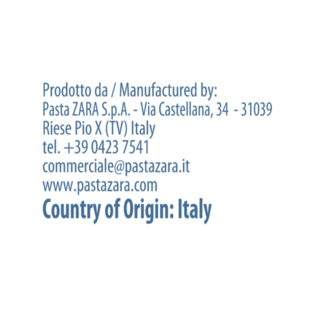 pastaZara Durum Wheat Semolina Farfalle Pasta