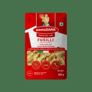 pastaZara Durum Wheat Semolina Fusilli Pasta