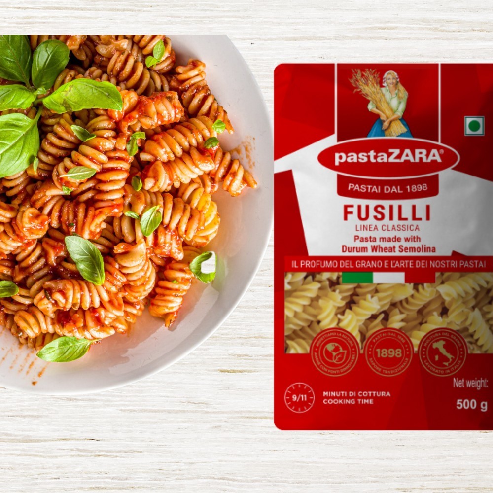 pastaZara Durum Wheat Semolina Fusilli Pasta
