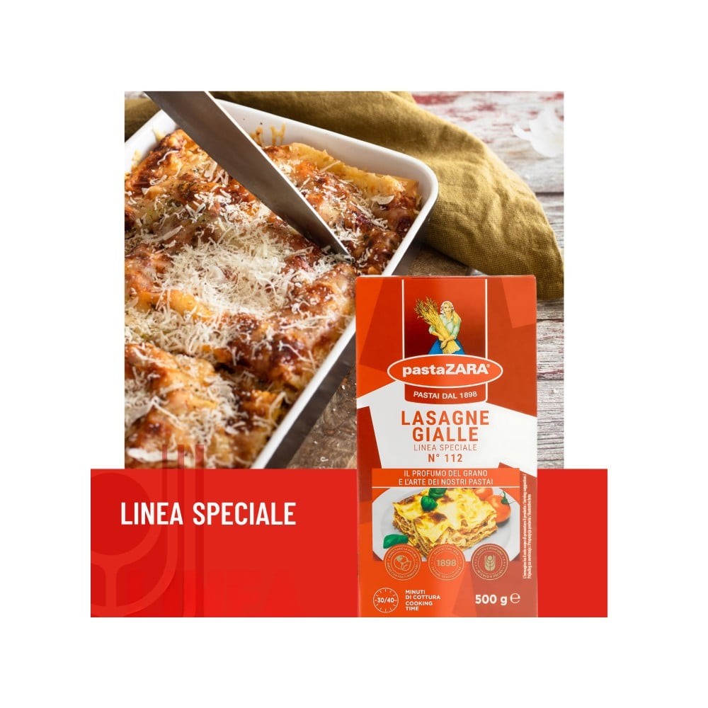 pastaZara Lasagne Gialle