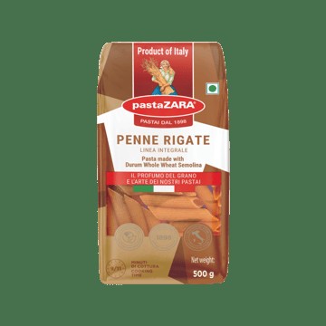pastaZara Whole Wheat Penne Rigate Pasta