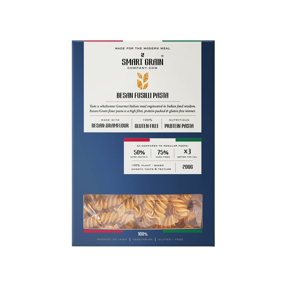 Smart Grain Besan Fusilli Pasta