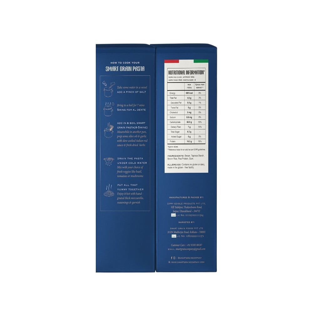 Smart Grain Besan Fusilli Pasta