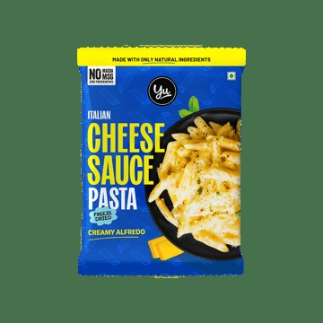 Yu Cheese Sauce Instant Wheat Pasta (Penne)