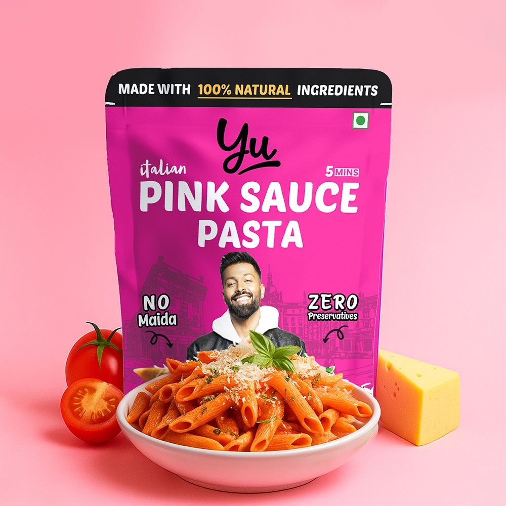 Yu Pink Sauce Instant Wheat Pasta (Penne)