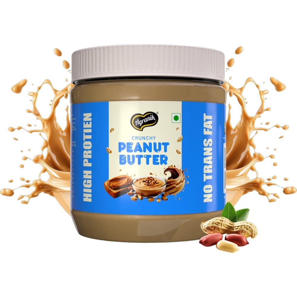 Agranik High Protein Crunchy Peanut Butter