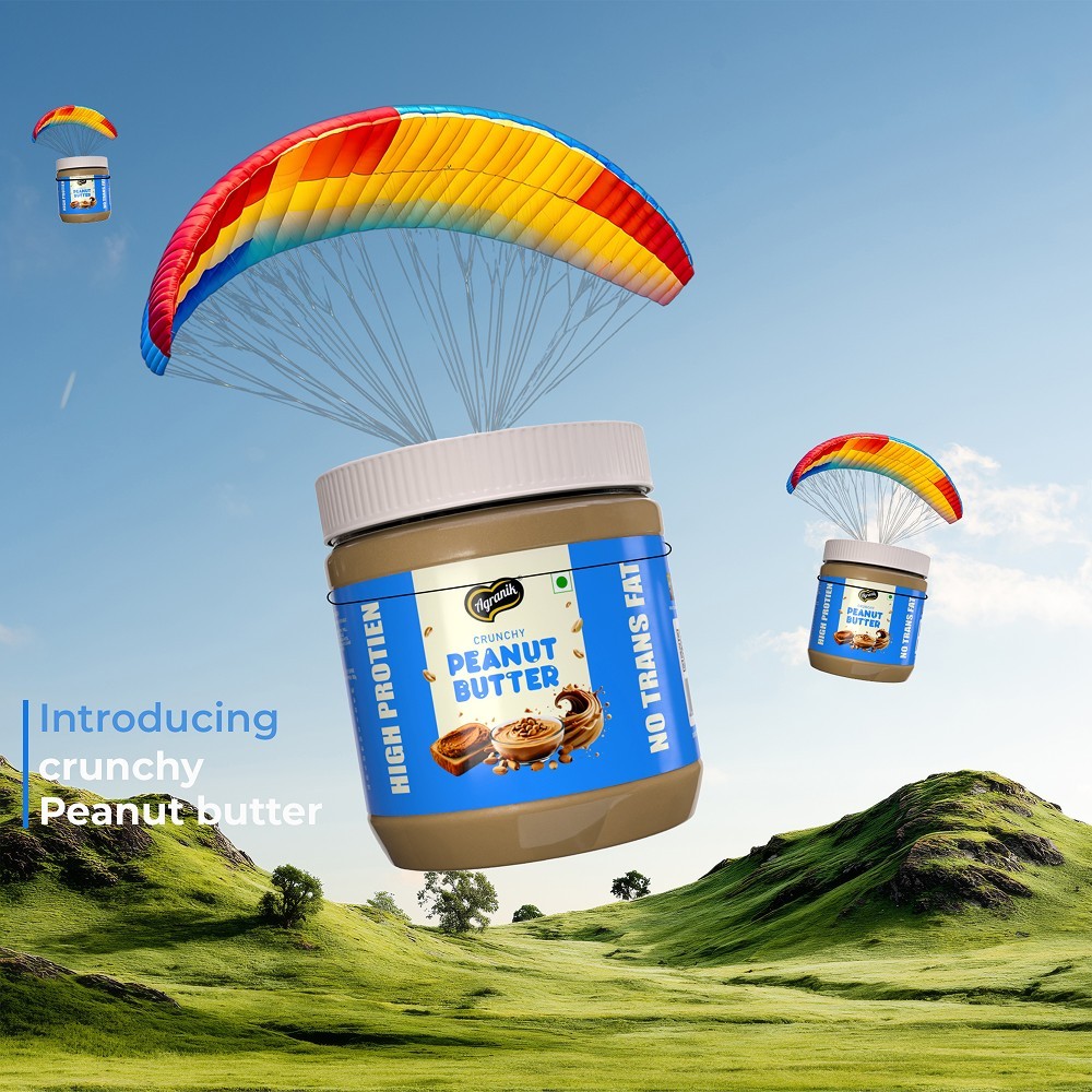 Agranik High Protein Crunchy Peanut Butter