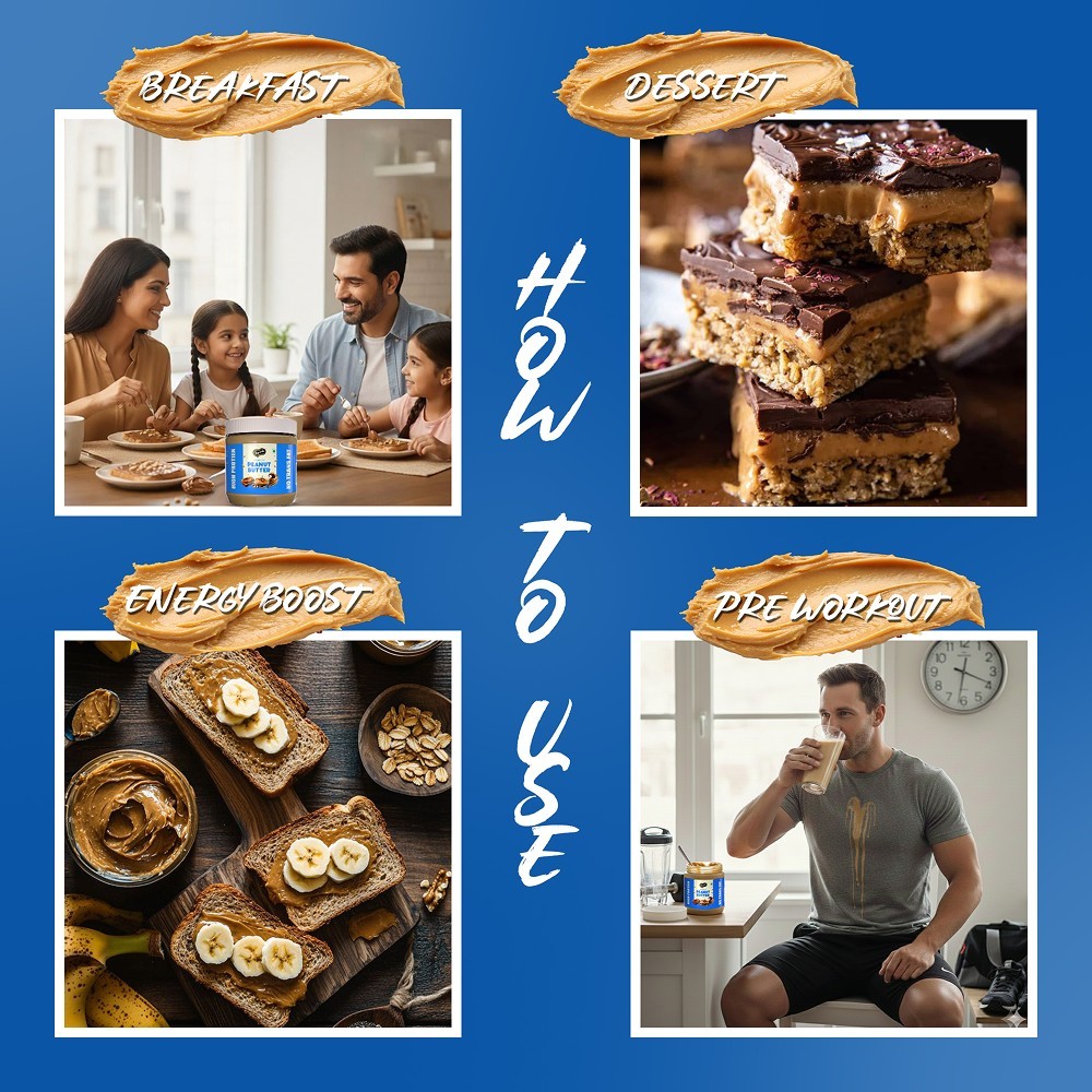 Agranik High Protein Crunchy Peanut Butter